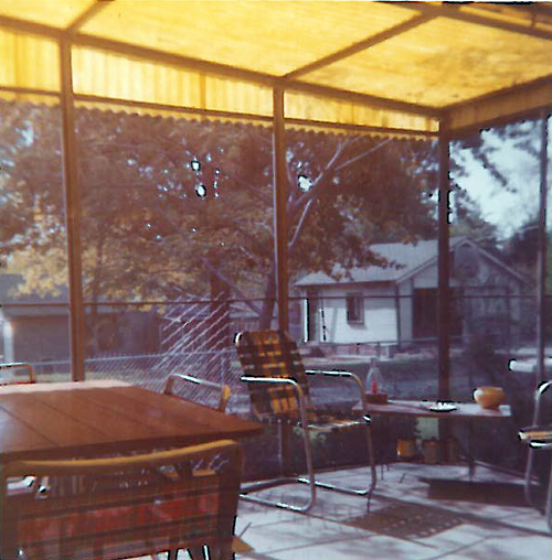 Patio addition to Brentwood, MO Lustron from 1962