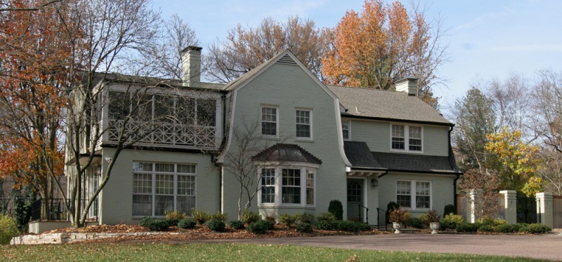 The real life home of Dr. William & Libby Masters, in Ladue, MO.